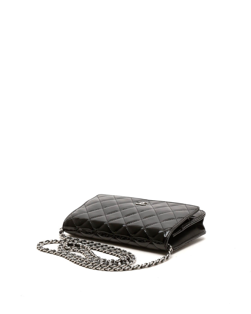 Chanel Classic Patent Wallet on Chain Bag