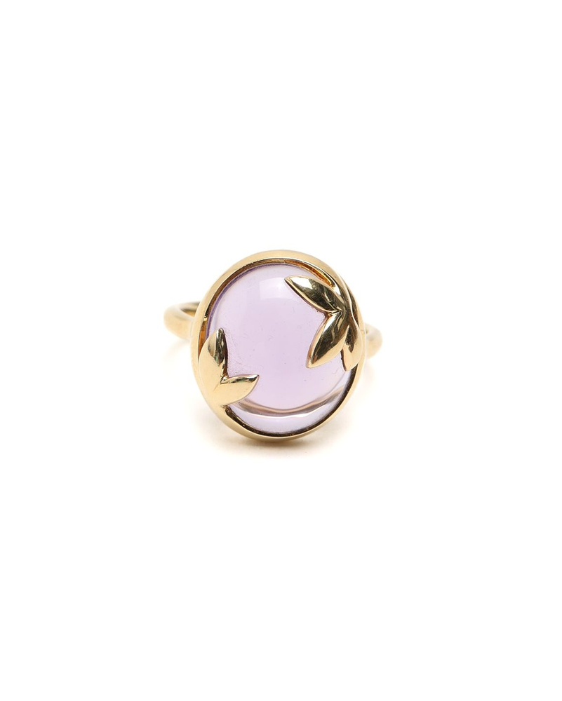 Tiffany & Co Paloma Picasso Olive Leaf Amethyst Ring