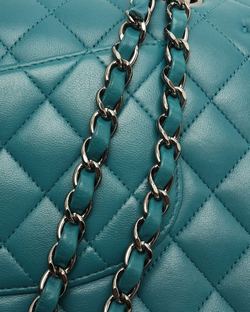 Chanel Classic Lambskin Medium Double Flap Bag