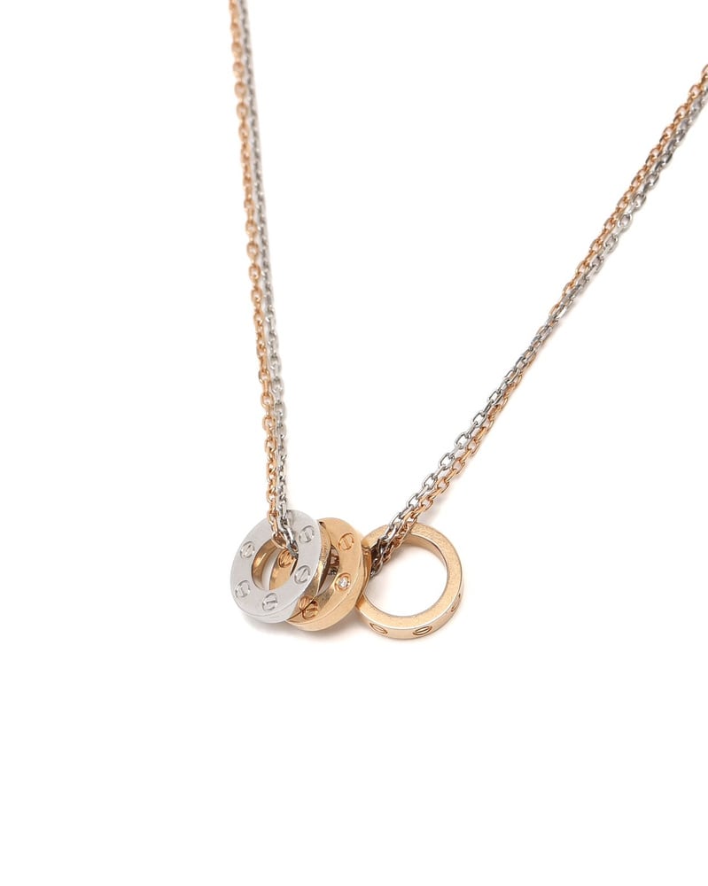 Cartier LOVE pendant, 6 diamonds