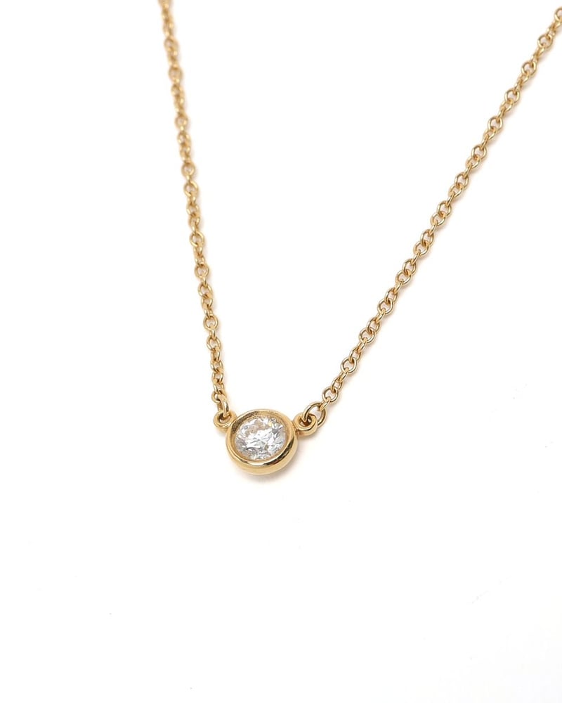 Tiffany & Co By the Yard 0.18 G VVS1 3EX Diamond Necklace