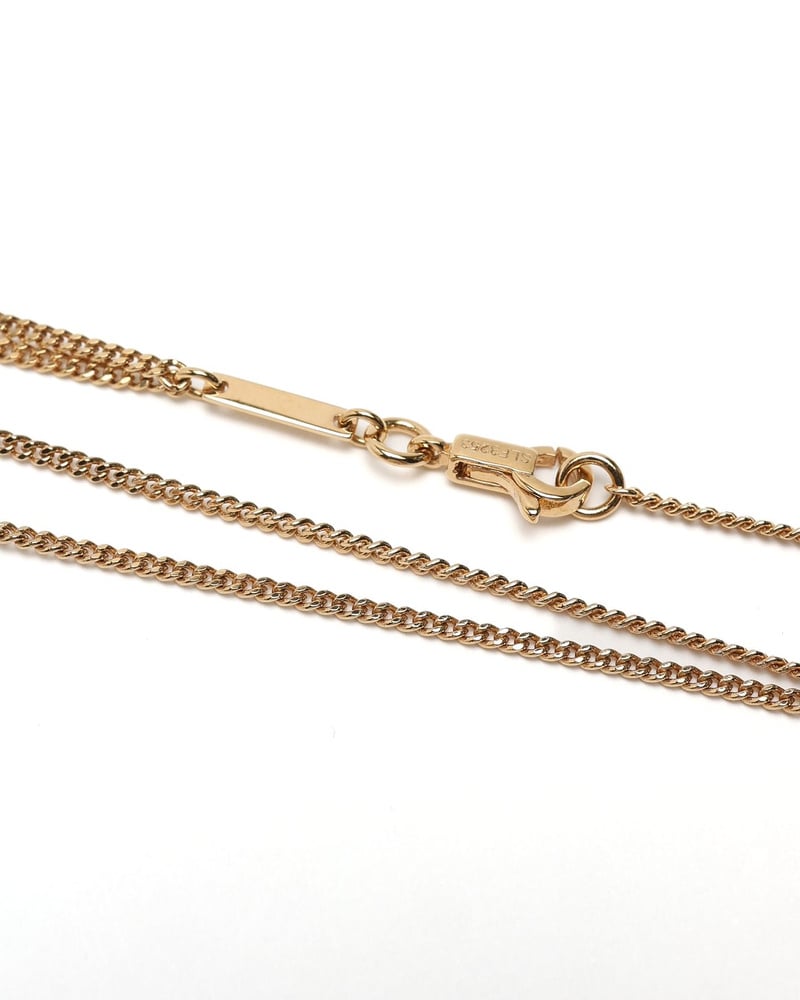 Céline Double Strand Heart Necklace