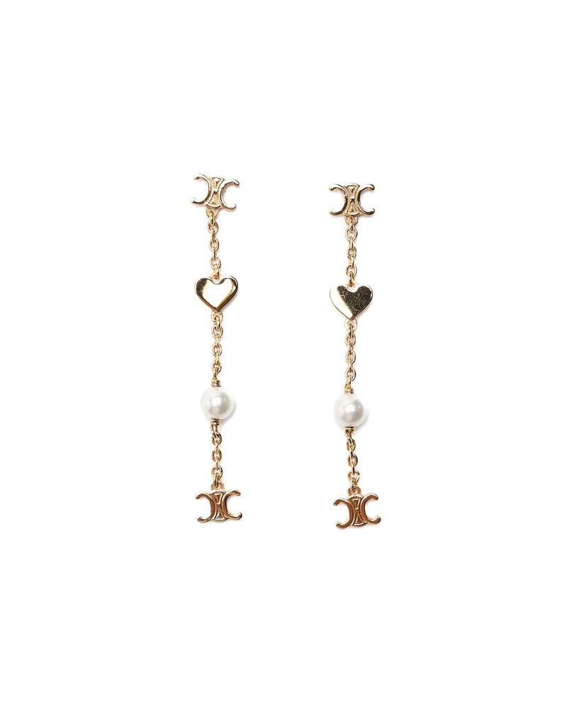 Céline Triomphe Dangling Earrings