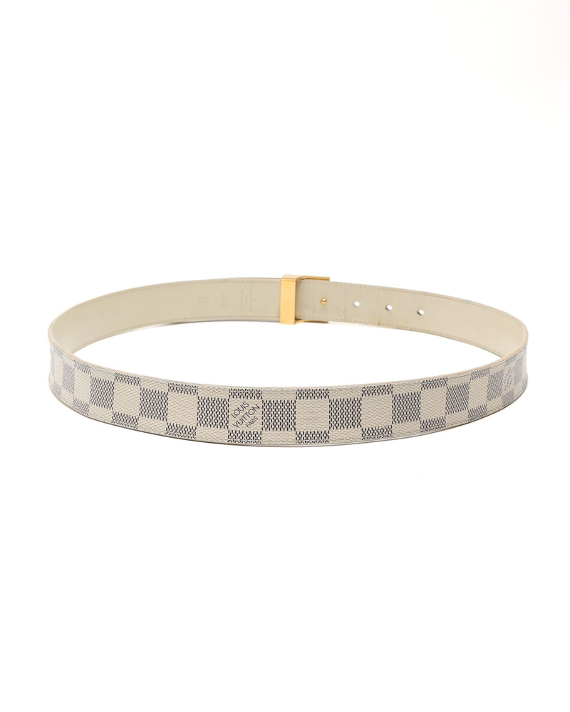 Louis Vuitton Damier Azur Belt, size 85