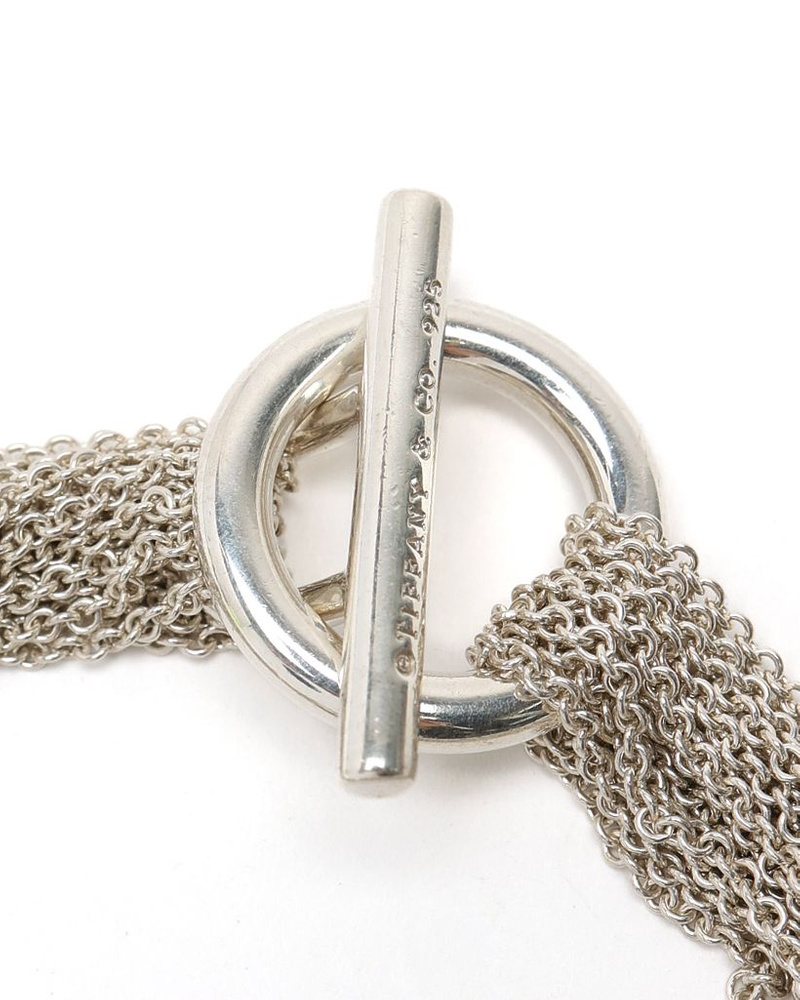Tiffany & Co Multistrand Silver Bracelet
