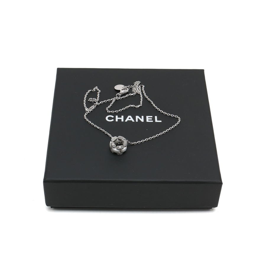 CHANEL Ultra 18k White Gold Necklace