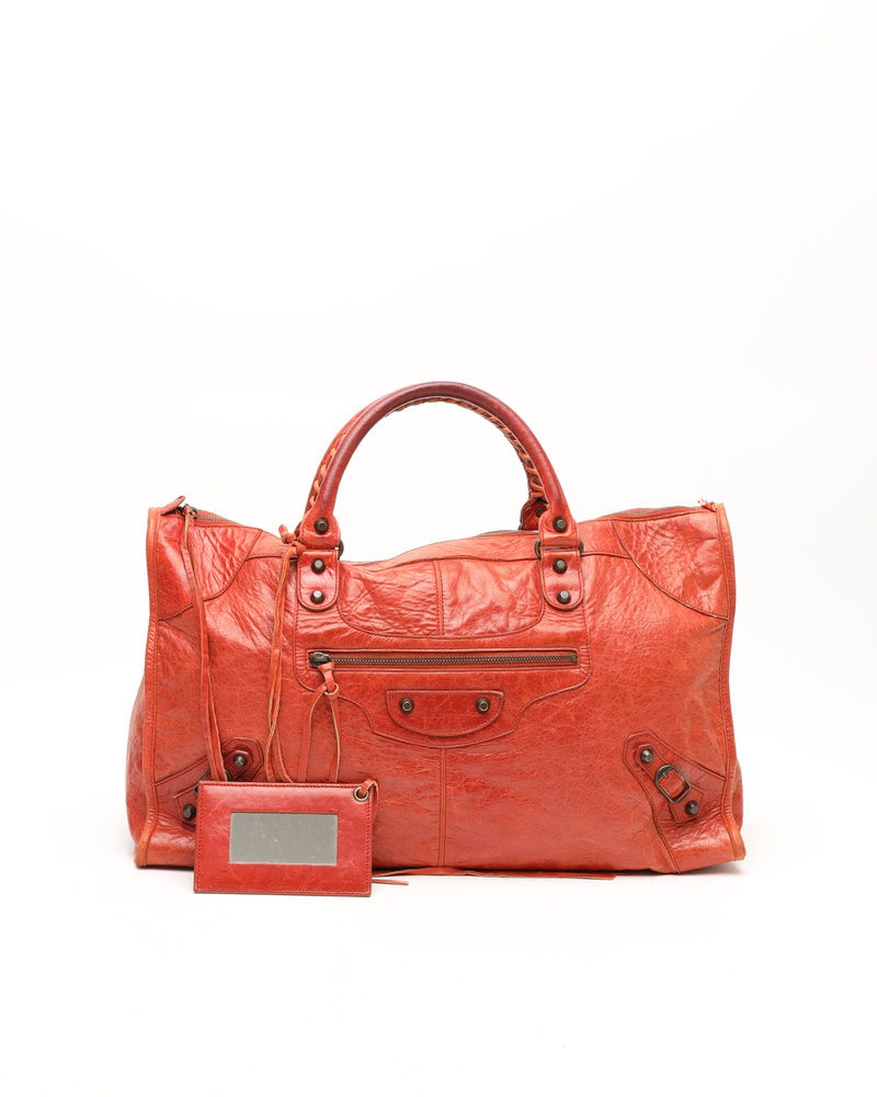 Vintage Balenciaga Weekender Bag - A Retro Tale