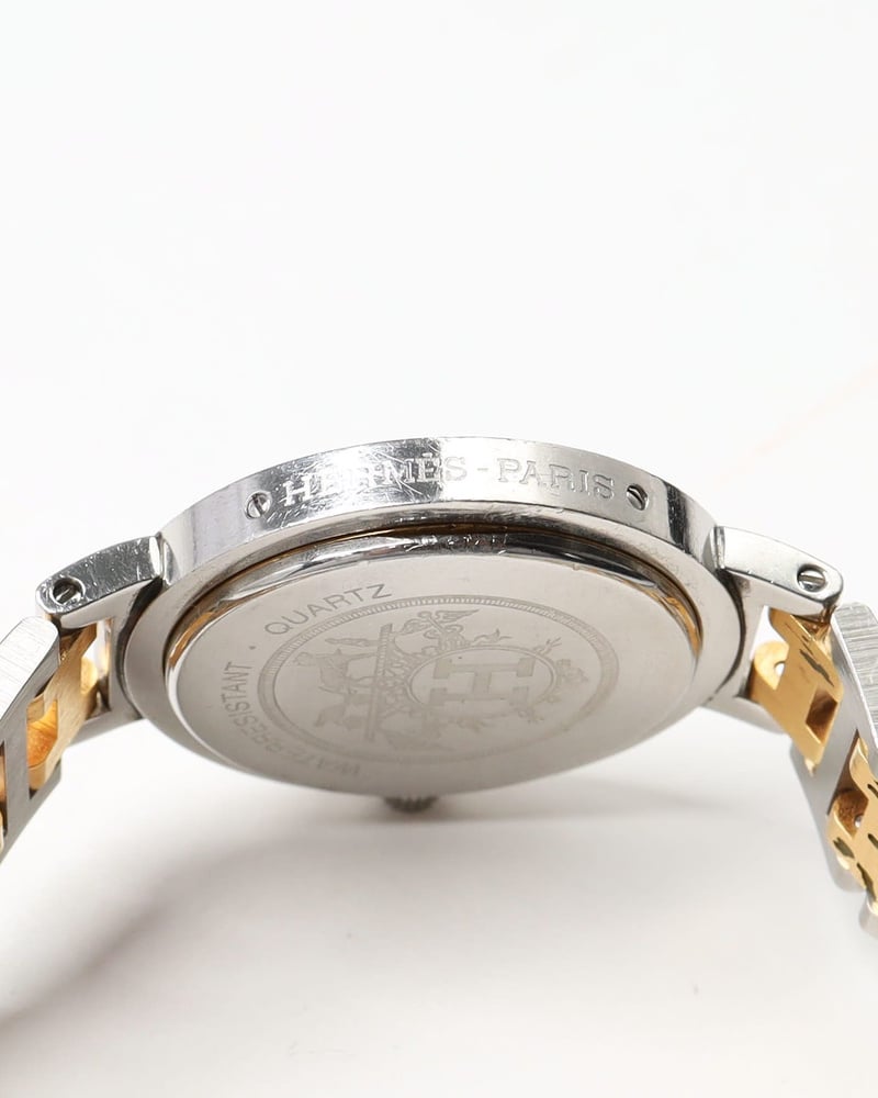 【HERMES】vintage pierce Vintage Hermès Clipper 30mm Full Set Watch - A Retro Tale