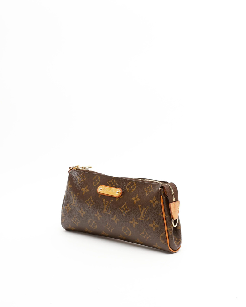 Vintage Louis Vuitton Monogram Eva Clutch Bag A Retro Tale