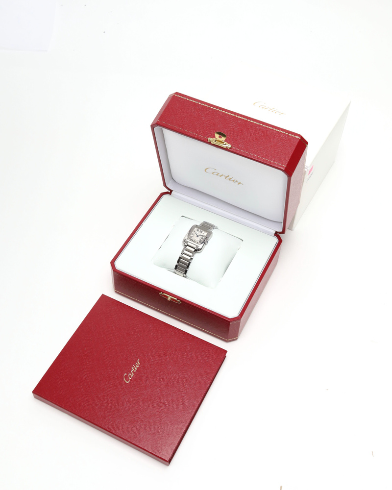 Cartier Tank Anglaise 23mm Ref 3485 Full Set Watch - A Retro  display picture 3
