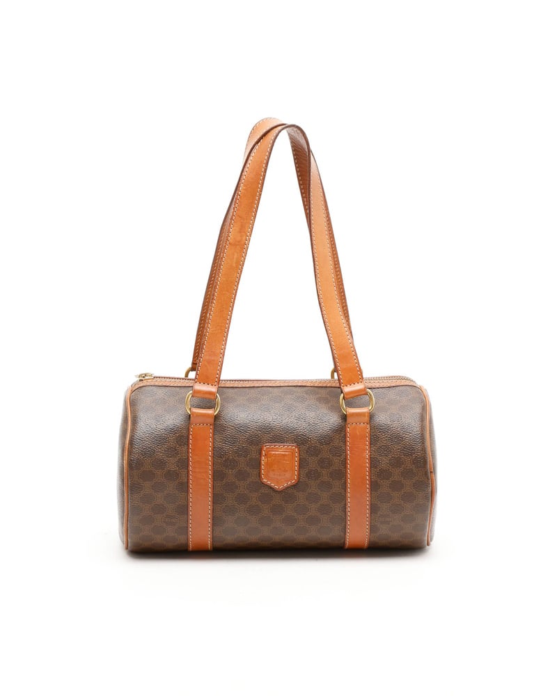 Vintage Céline Suede Macadam Shoulder Bag - A Retro Tale