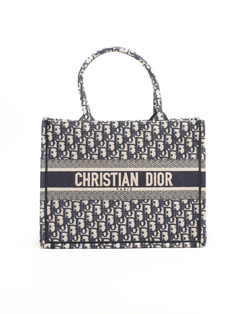 Vintage Christian Dior Medium Oblique Book Tote Bag - SB00033A