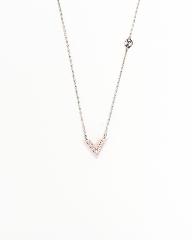 Vintage Louis Vuitton Essential V Necklace - A Retro Tale - 833-09039