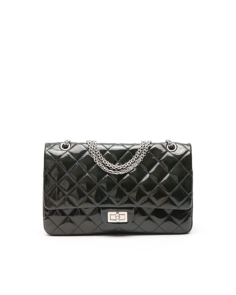 Vintage Chanel Metallic 2.55 Reissue 227 Double Flap Bag - WZ638711