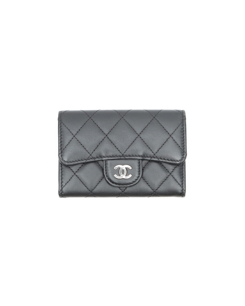 Vintage Chanel Coco Mark Flap Card Holder - 865-31757