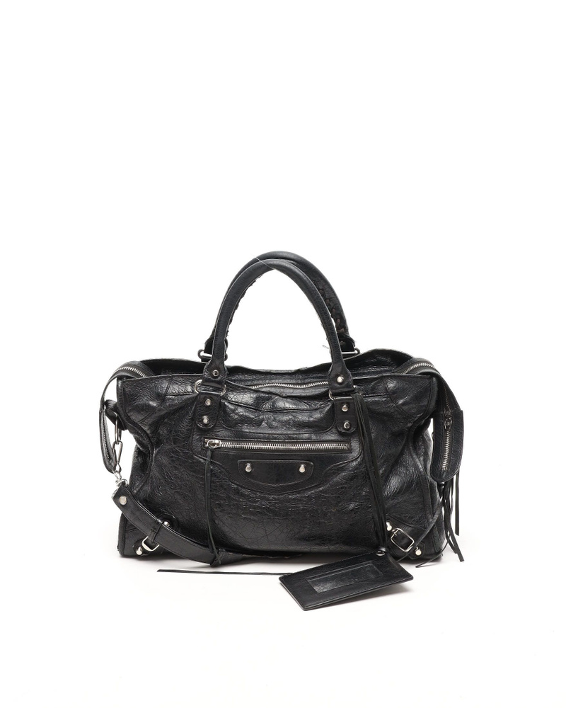 Vintage Balenciaga Motocross Classic City Bag - SB004125 - A Retro