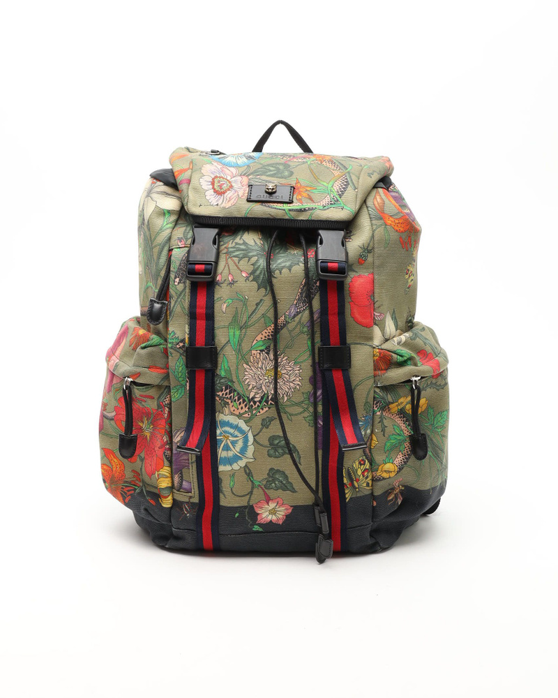Vintage Gucci cotton nautical knapsack Gucci | Bags | Authentic Vintage Gucci Rare Blue Canvas  main image 4