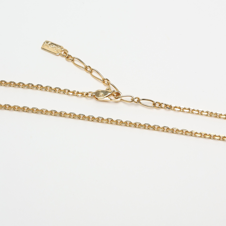 Saint Laurent YSL Rhinestone Necklace