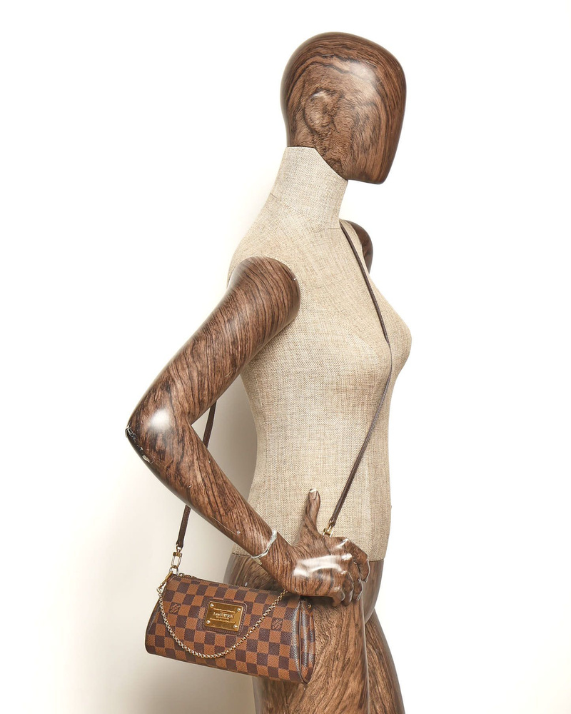 Louis Vuitton Damier Ebene Eva Bag