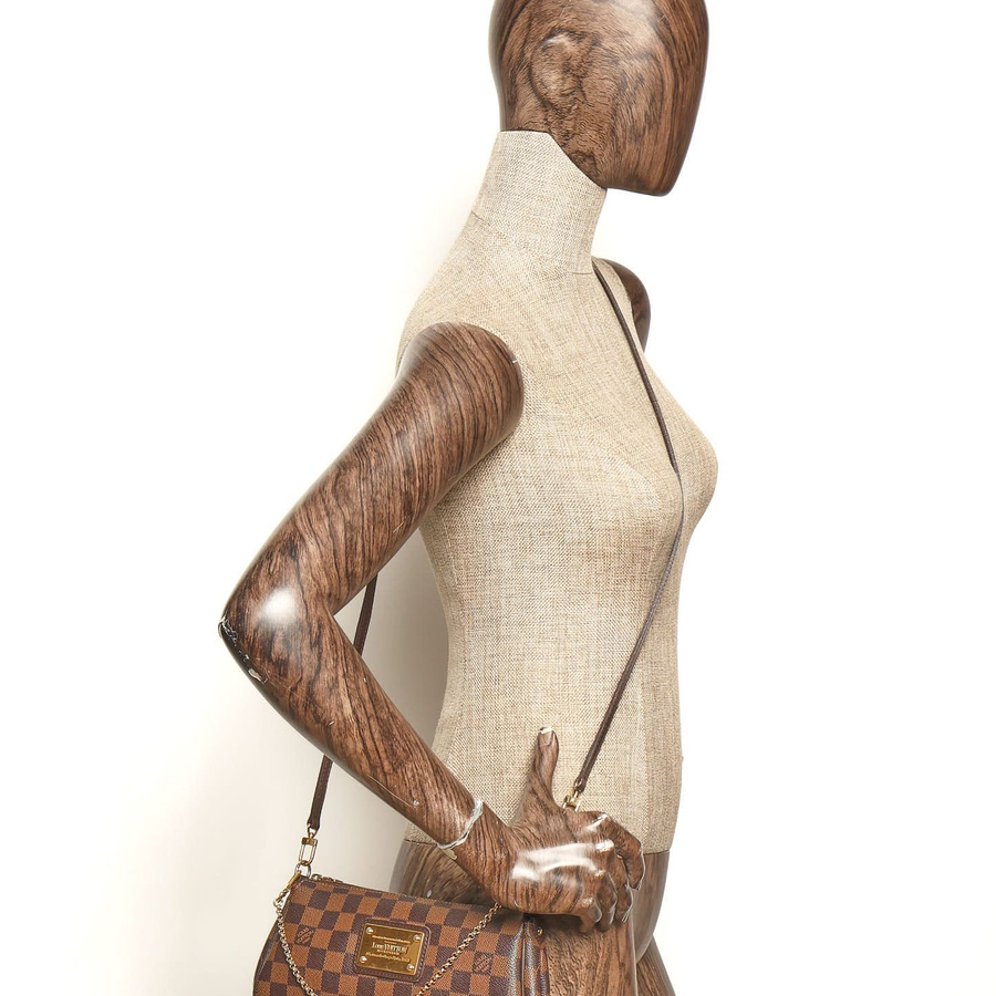 Louis Vuitton Damier Ebene Eva Bag