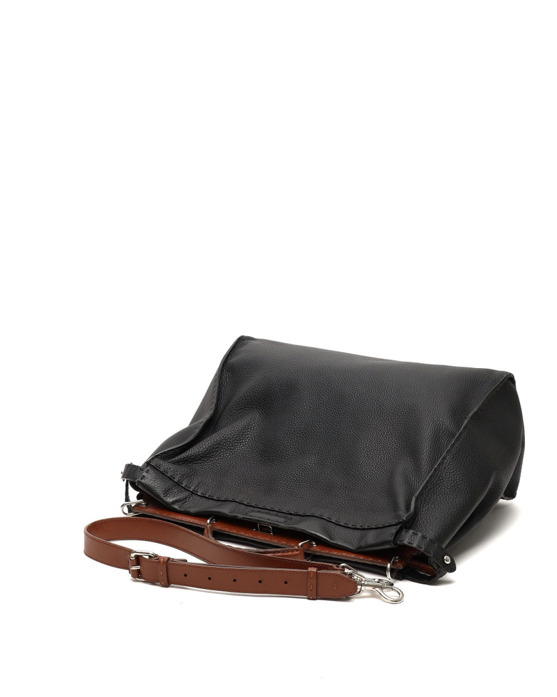 Fendi Large Selleria Peekaboo Top Handle Bag