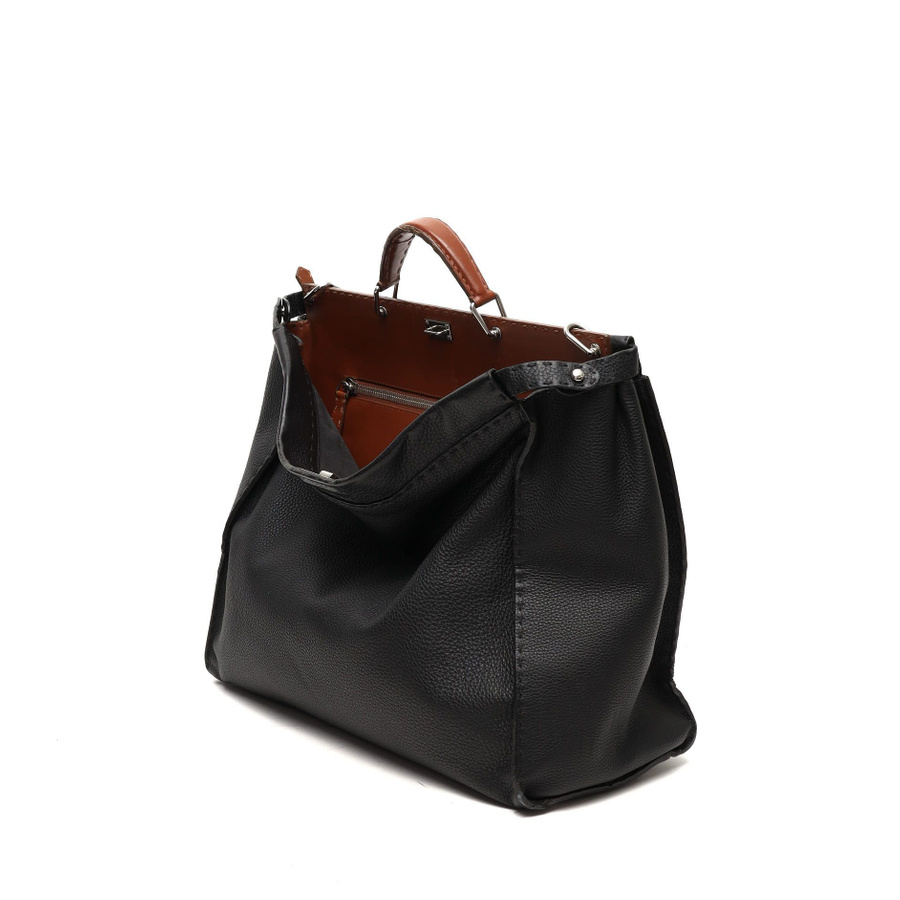 Fendi Large Selleria Peekaboo Top Handle Bag