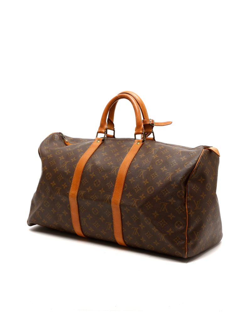 Louis Vuitton Monogram Keepall 50 Weekend Bag