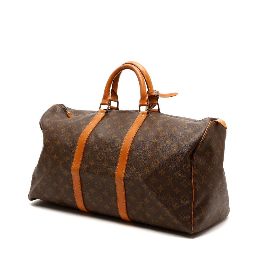 Louis Vuitton Monogram Keepall 50 Weekend Bag