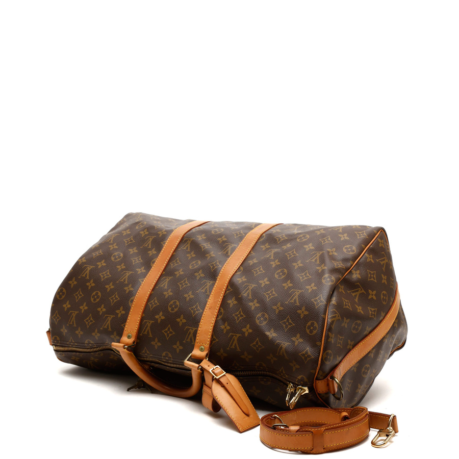 Louis Vuitton Monogram Keepall Bandouliére 50 Weekend Bag