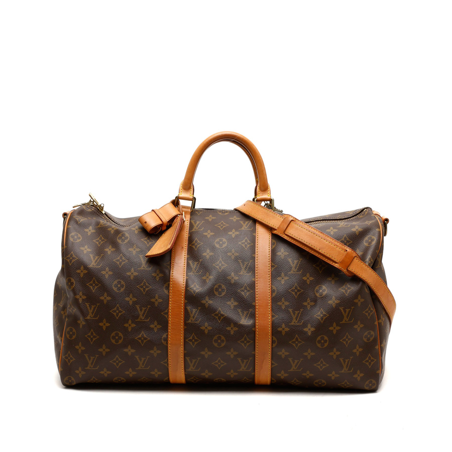 Louis Vuitton Monogram Keepall Bandouliére 50 Weekend Bag