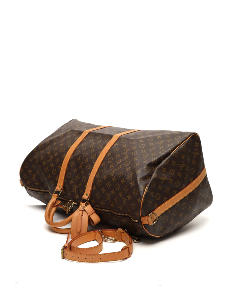 Louis Vuitton Monogram Keepall Bandoulière 60 Weekend Bag