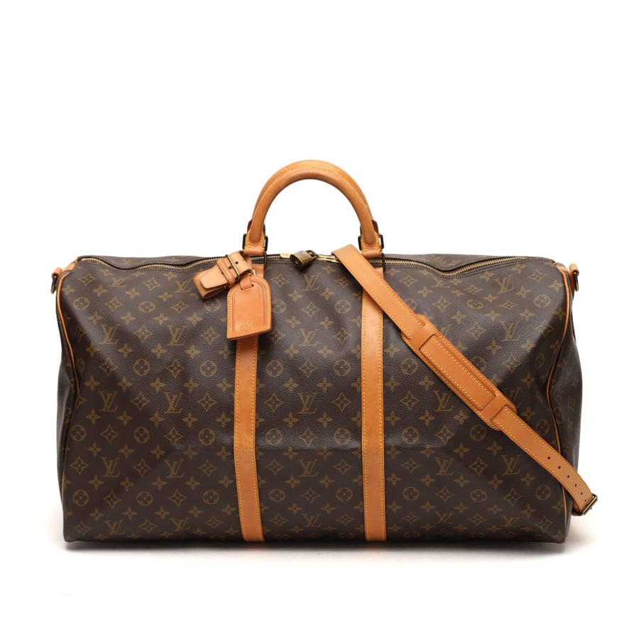 Louis Vuitton Monogram Keepall Bandoulière 60 Weekend Bag