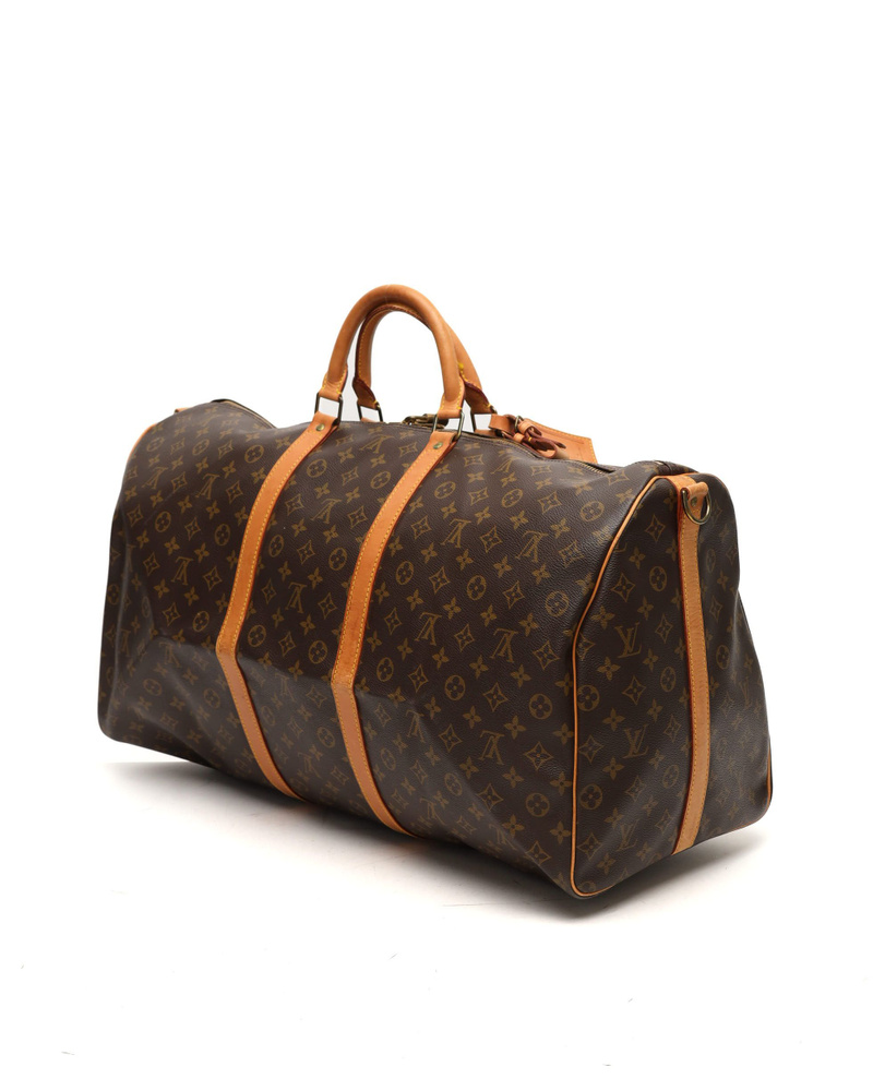 Louis Vuitton Monogram Keepall Bandoulière 60 Weekend Bag