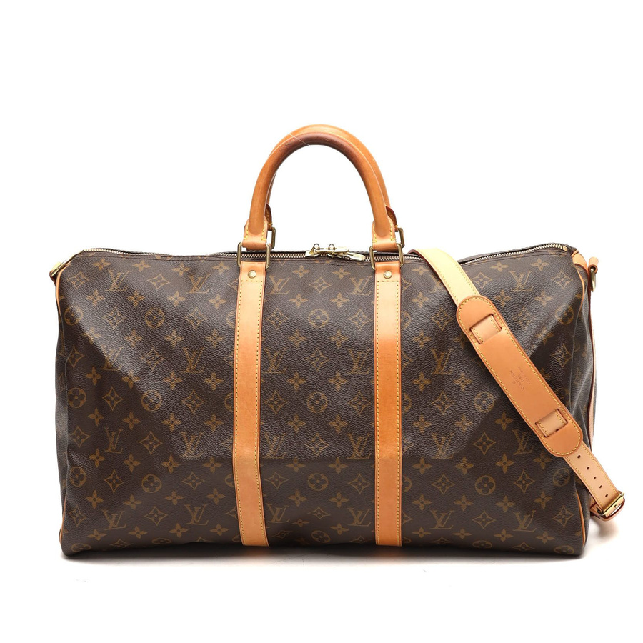 Louis Vuitton Monogram Keepall Bandouliére 50 Weekend Bag