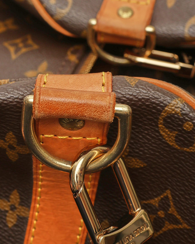 Louis Vuitton Monogram Keepall Bandouliére 50 Weekend Bag