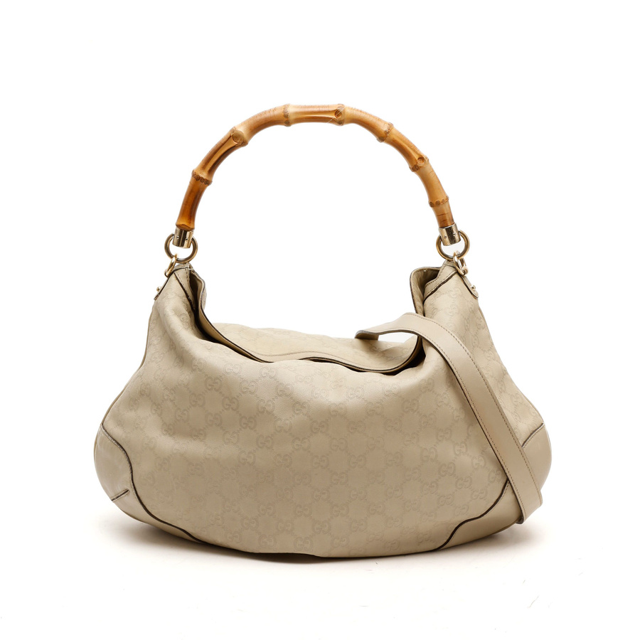 Gucci Guccissima Peggy Bamboo Hobo Bag