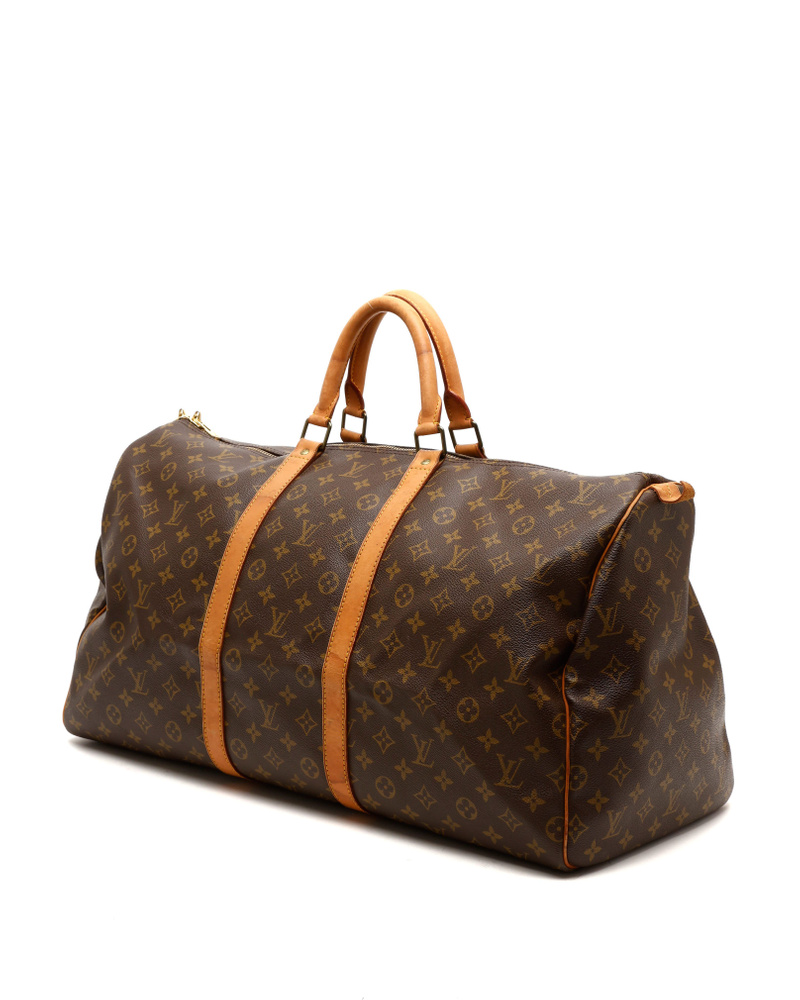 Louis Vuitton Monogram Keepall 55 Weekend Bag