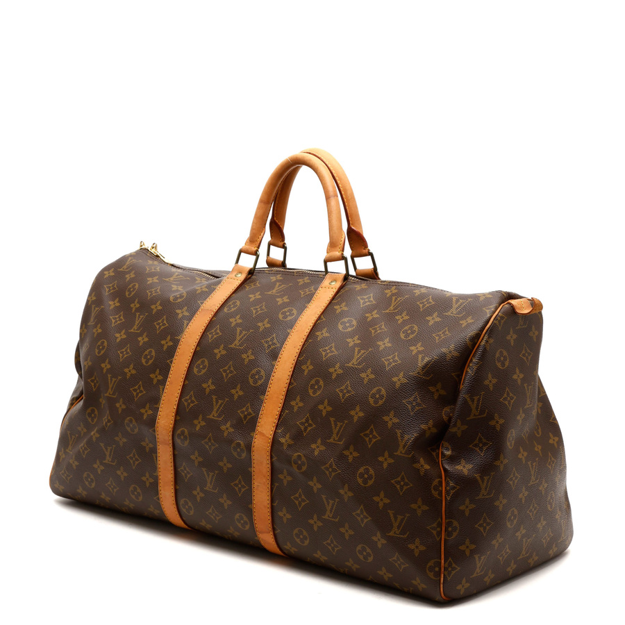 Louis Vuitton Monogram Keepall 55 Weekend Bag