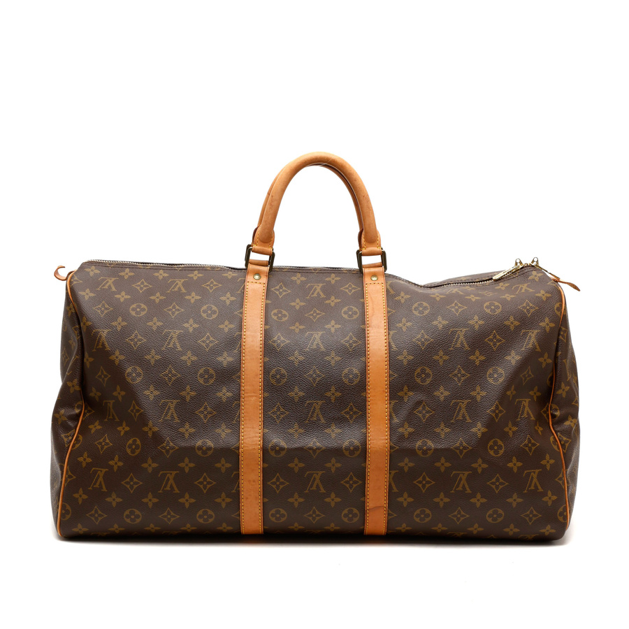 Louis Vuitton Monogram Keepall 55 Weekend Bag