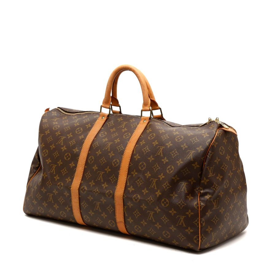 Louis Vuitton Monogram Keepall 55 Weekend Bag