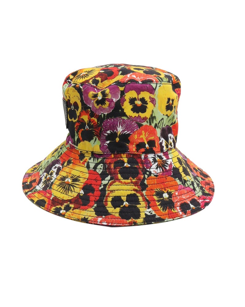Loewe x Joe Brainard Pansies-Print Bucket Hat