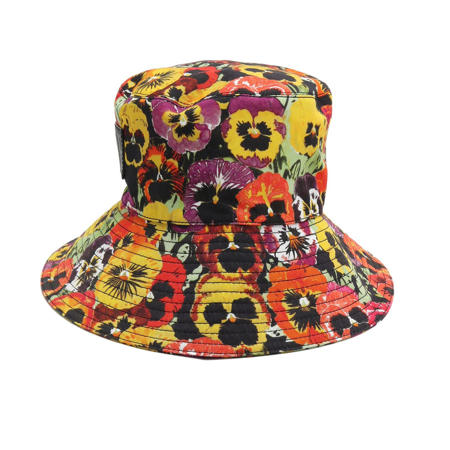 Loewe x Joe Brainard Pansies-Print Bucket Hat