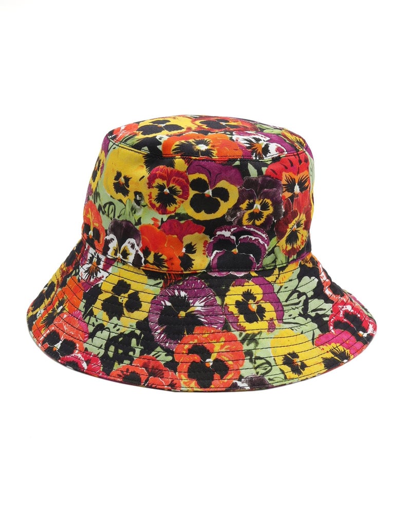 Loewe x Joe Brainard Pansies-Print Bucket Hat