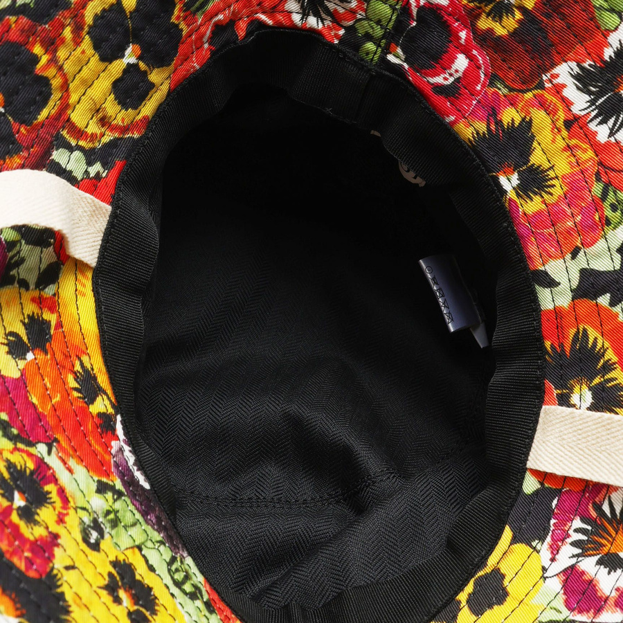 Loewe x Joe Brainard Pansies-Print Bucket Hat