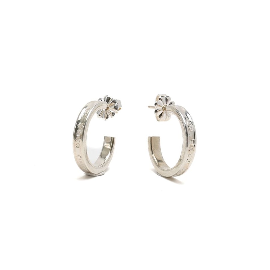Tiffany & Co 1837 Silver Hoops Earrings
