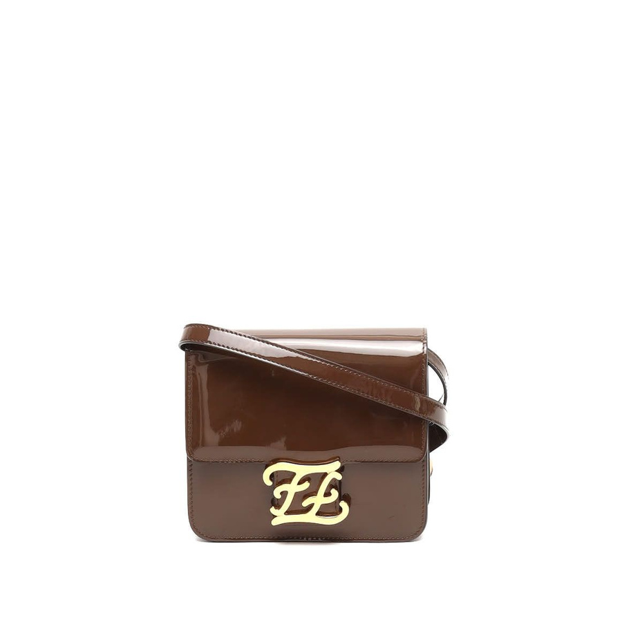 Fendi Karligraphy Patent Bag
