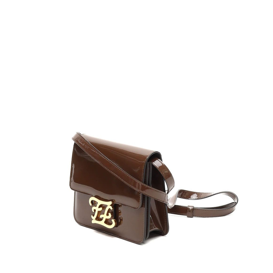 Fendi Karligraphy Patent Bag