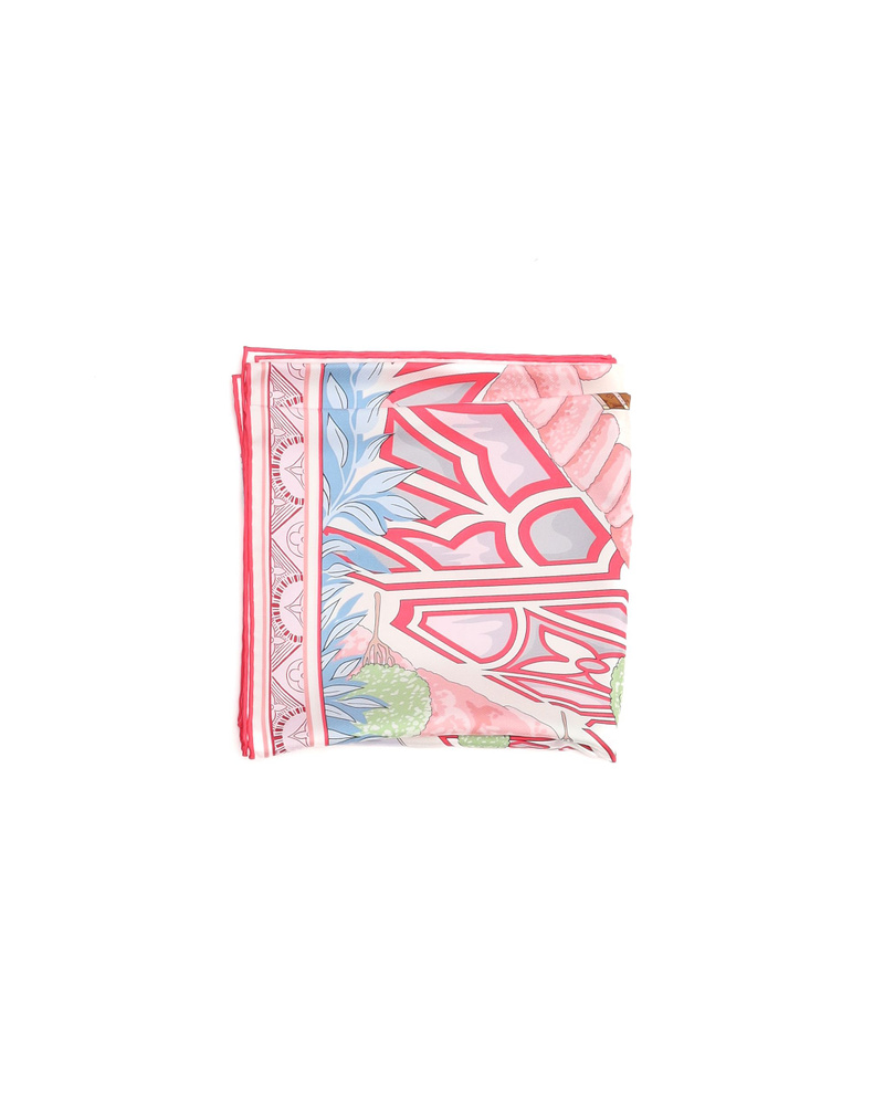 Louis Vuitton 90 Secret Garden Silk Scarf