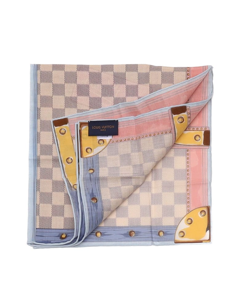 Louis Vuitton Damier Azur Summer Trunk Scarf