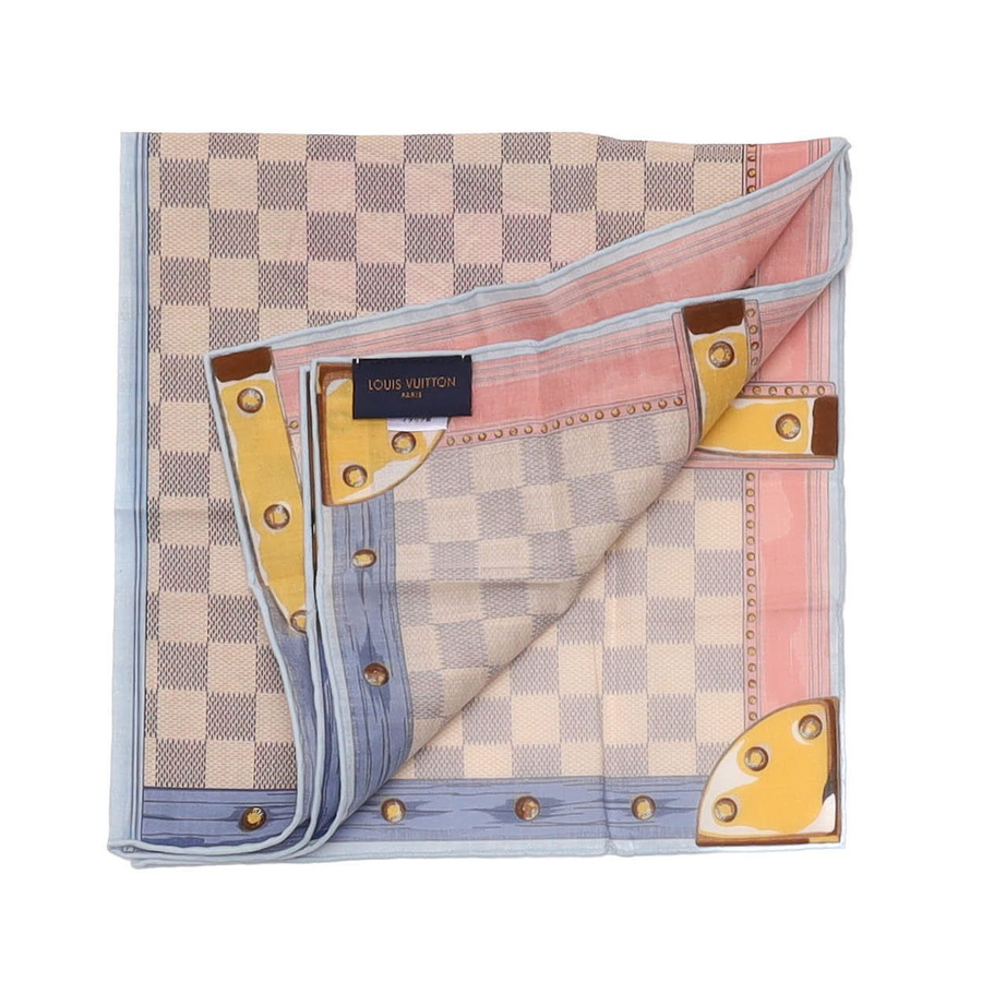 Louis Vuitton Damier Azur Summer Trunk Scarf